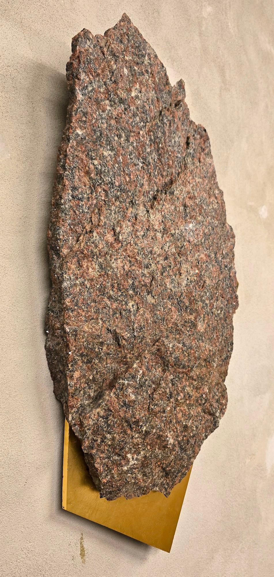 Sezione Aurea 78 de Mattia Bosco - Escultura mural, mármol, pan de oro, abstracta en venta 11