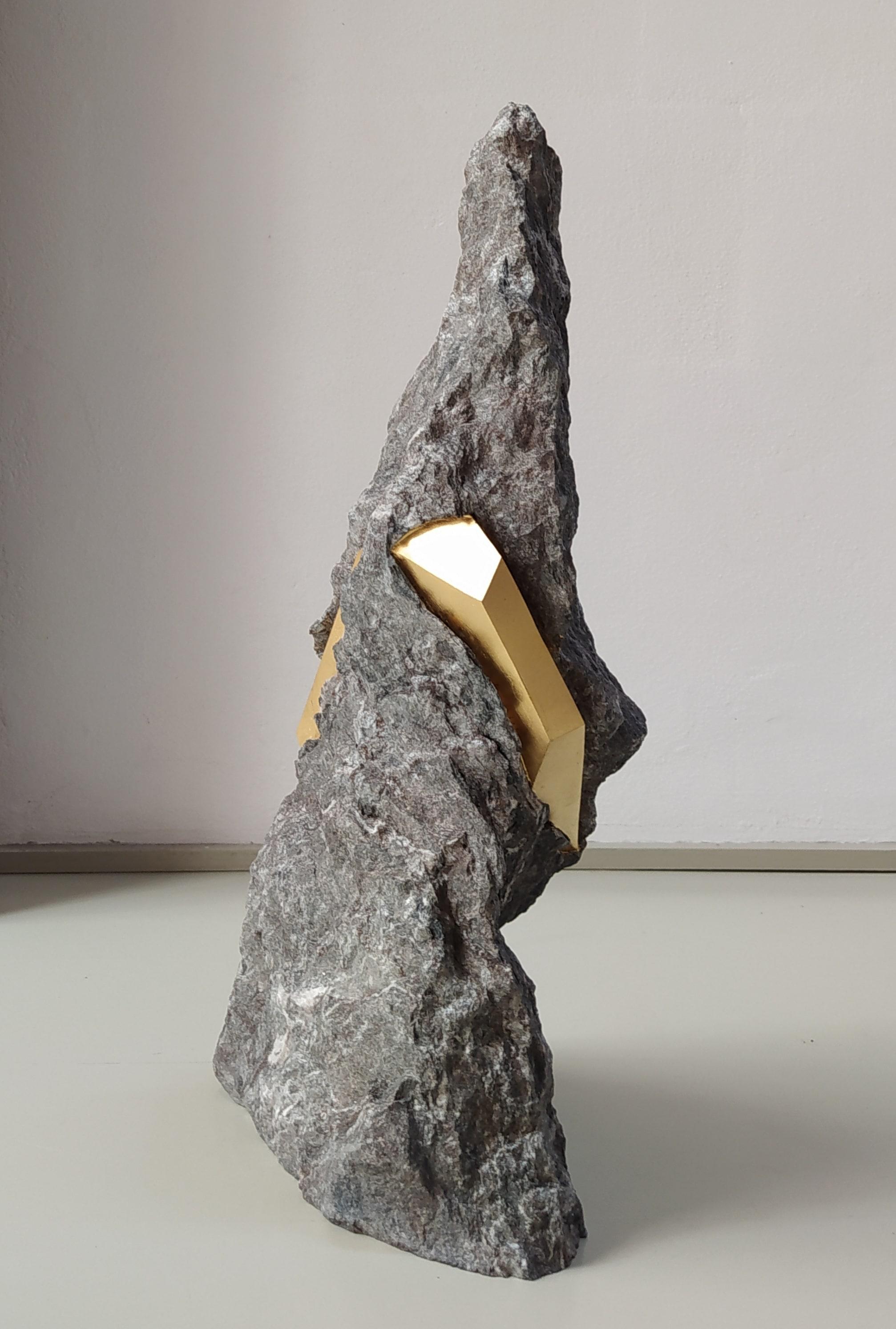 SW1 ist eine einzigartige Skulptur des zeitgenössischen Künstlers Mattia Bosco. Die Skulptur ist aus schwarzem Palissandro-Marmor und Blattgold gefertigt und hat die Maße 55 × 28,5 × 21 cm (21,7 × 11,2 × 8,3 in). 

Das vom Künstler angewandte