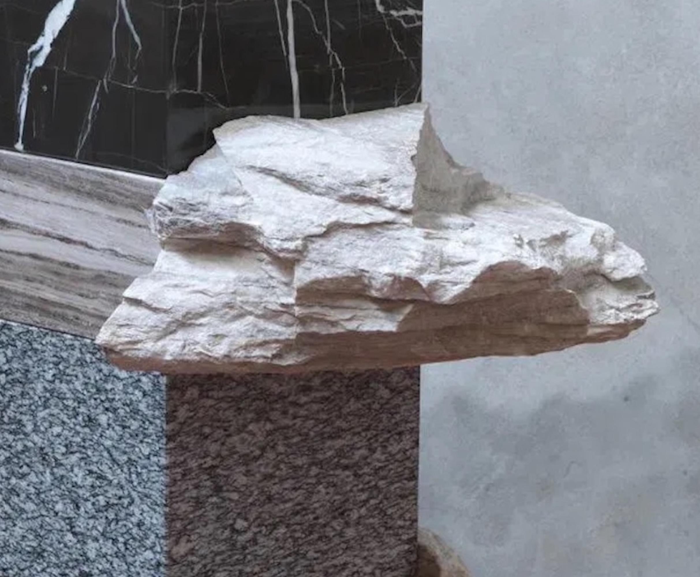 Senza titolo I, Palissandro di Mattia Bosco - Scultura astratta in pietra, marmo in vendita 7