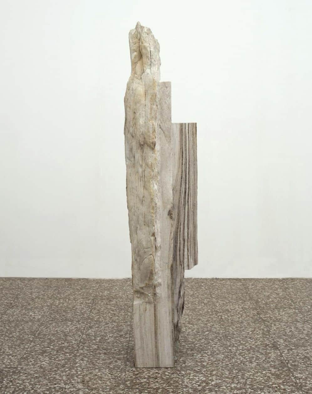 Ohne Titel II, Palissandro von Mattia Bosco - Abstrakte Steinskulptur, Marmor im Angebot 1