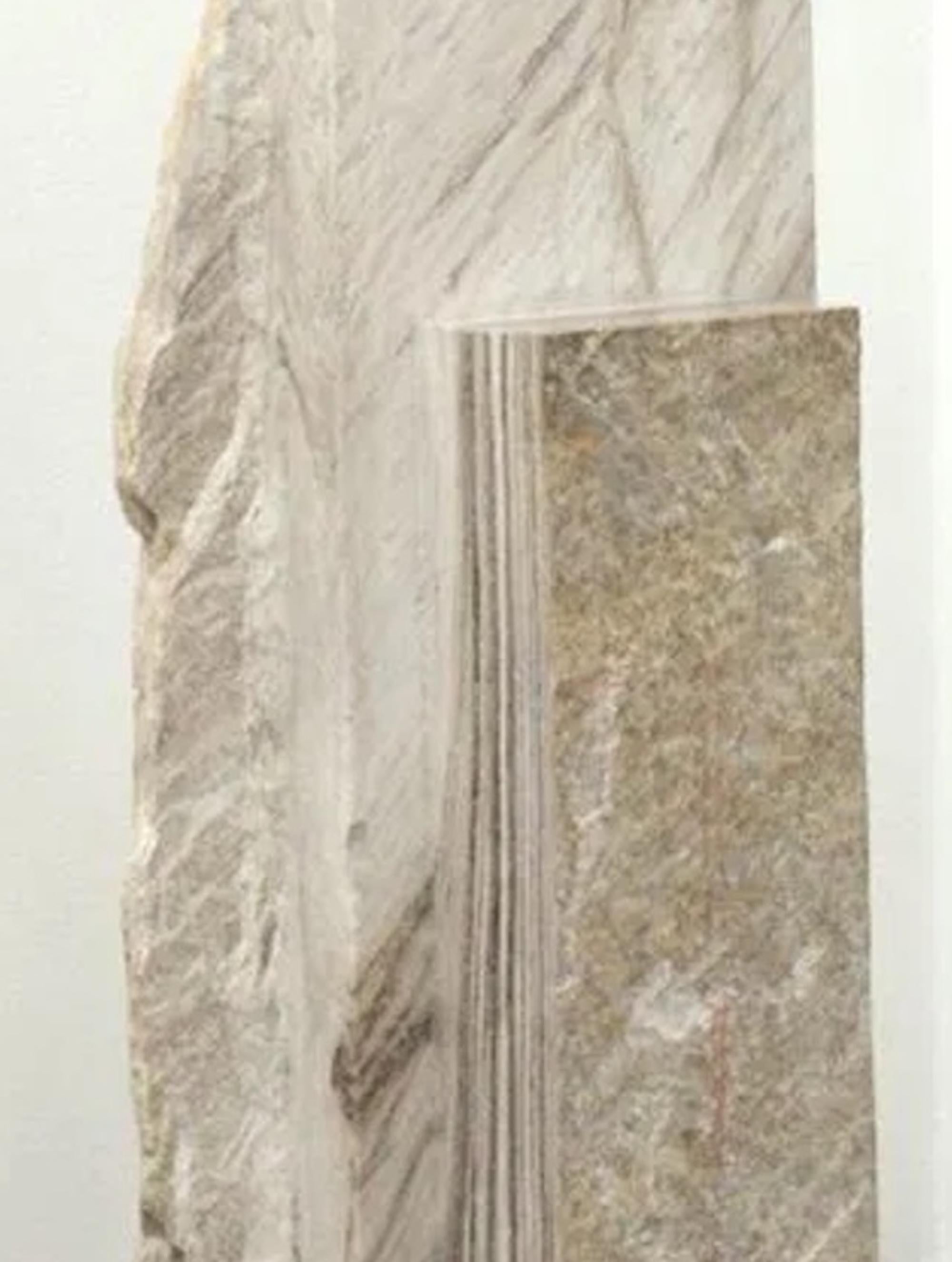 Senza titolo II, Palissandro di Mattia Bosco - Scultura astratta in pietra, marmo in vendita 5