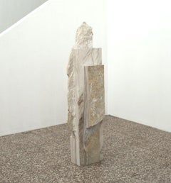 Ohne Titel II, Palissandro von Mattia Bosco - Abstrakte Steinskulptur, Marmor