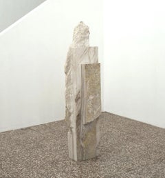 Senza titolo II, Palissandro di Mattia Bosco - Scultura astratta in pietra, marmo