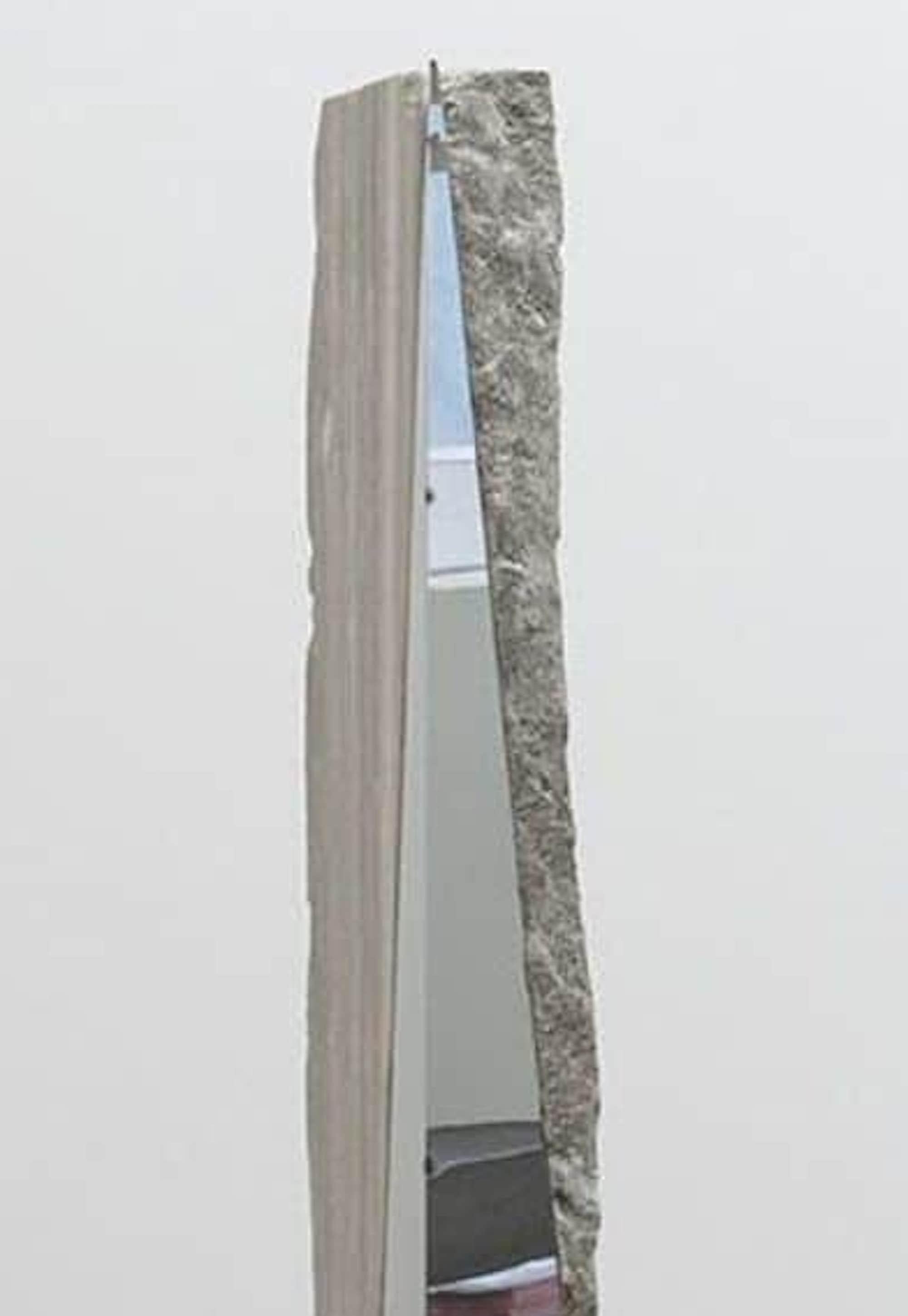 Untitled IV by Mattia Bosco - Large-size sculpture, marble, stainless steel For Sale 4