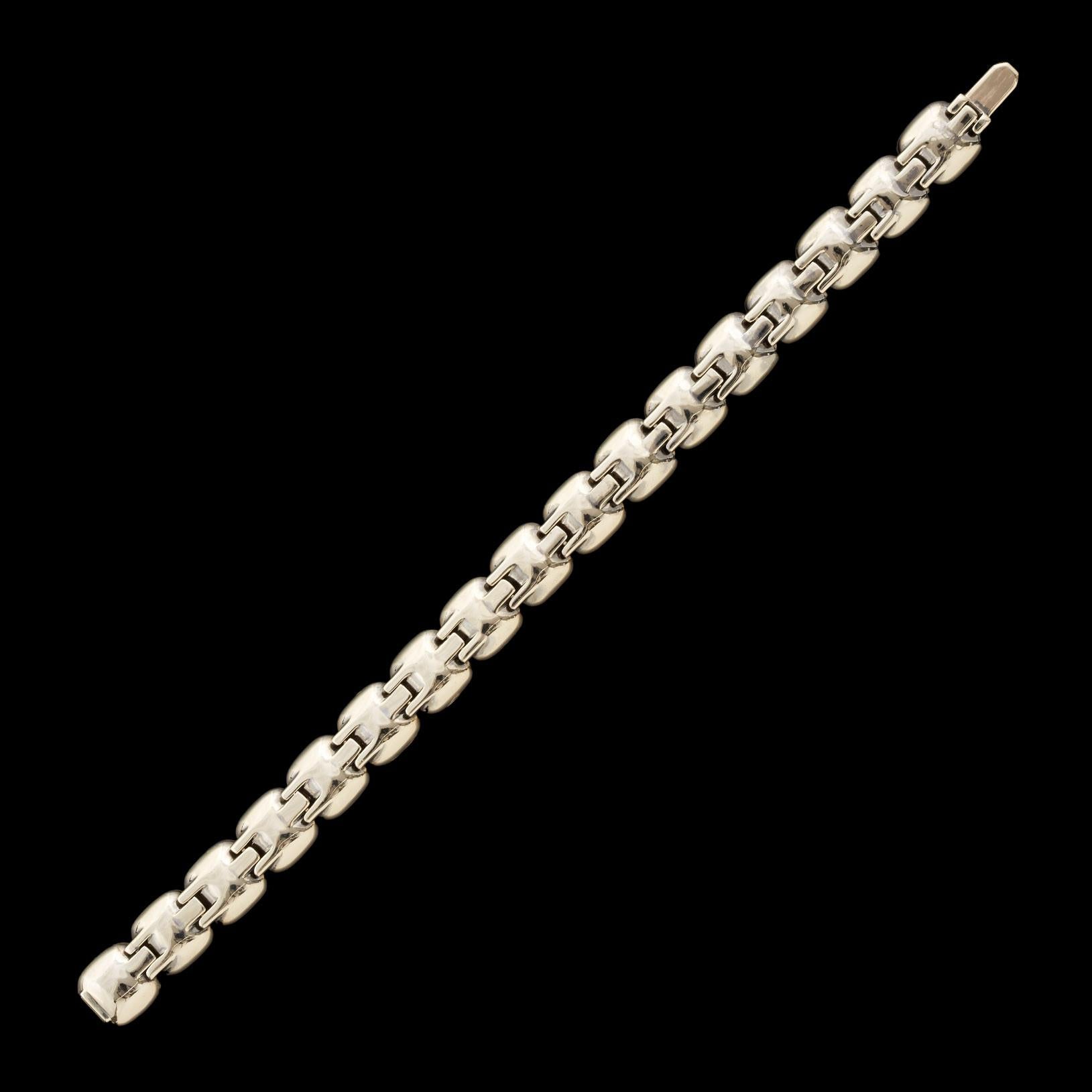 Mattia Cielo Bracelet en or 18 carats, rubis et diamants noirs Pour femmes en vente