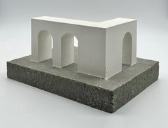 Architektonische Skulptur aus Beton und Gips, 2025 - 'Aqueduc'