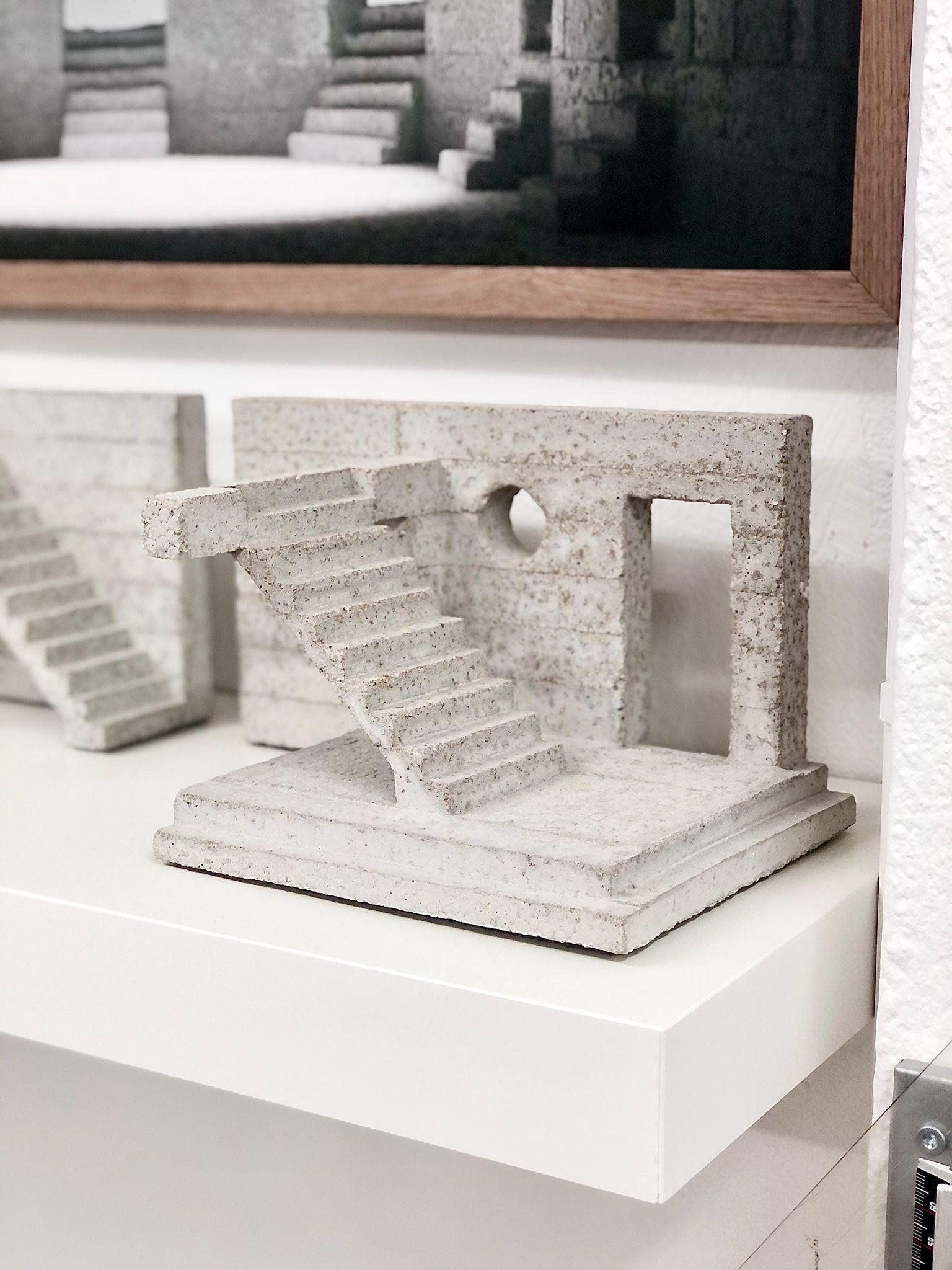 Architectural Concrete Staircase Sculpture, 2021 - 'Passage 7' For Sale 4