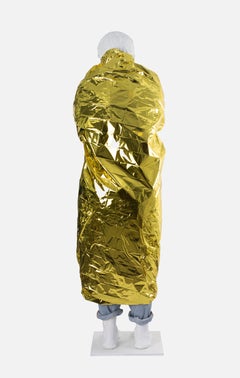 Caricias del Olimpo" Técnica mixta, Conceptual, Tamaño natural, Escultura figurativa