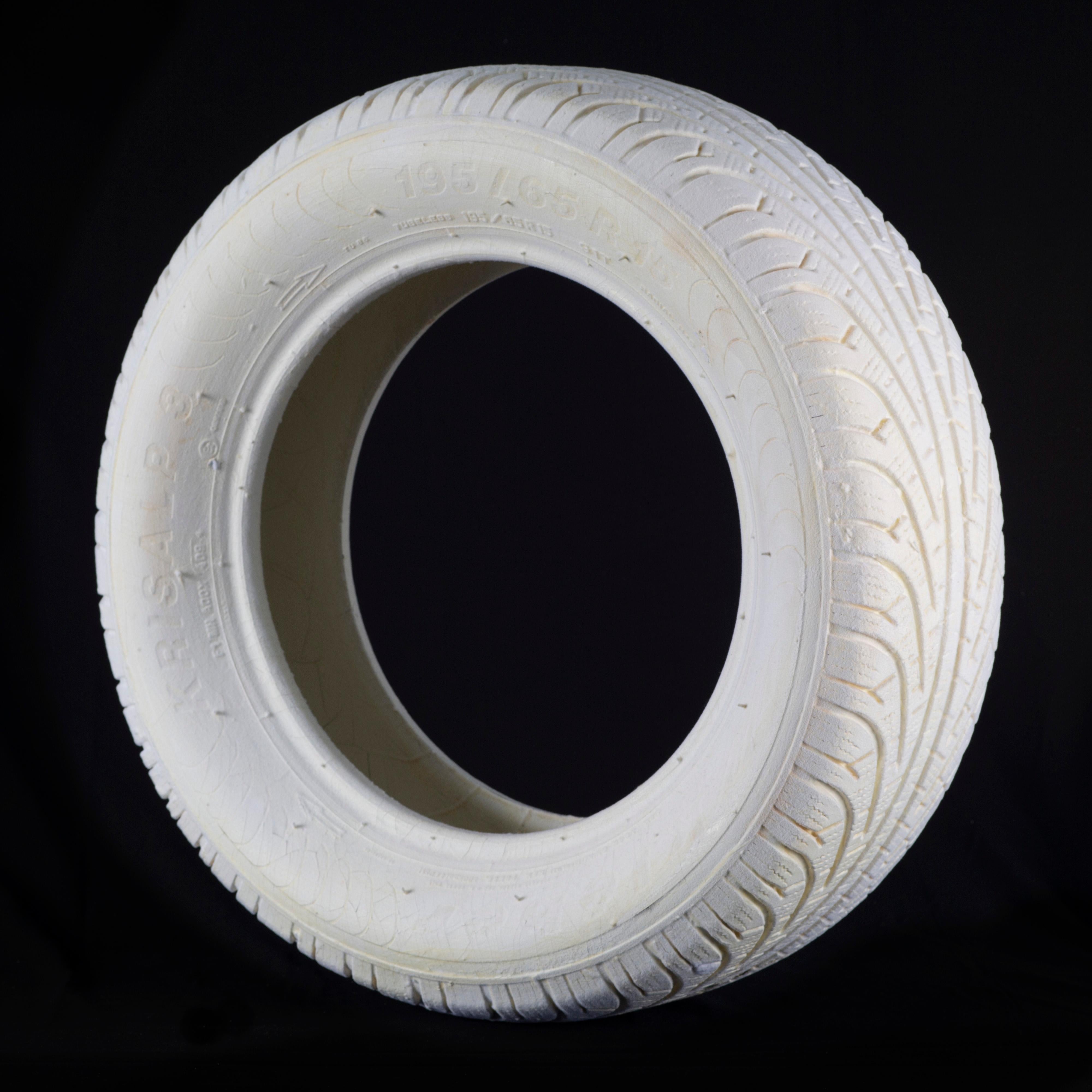 'Spinta Tire' Conceptual Sculpture, Found Object