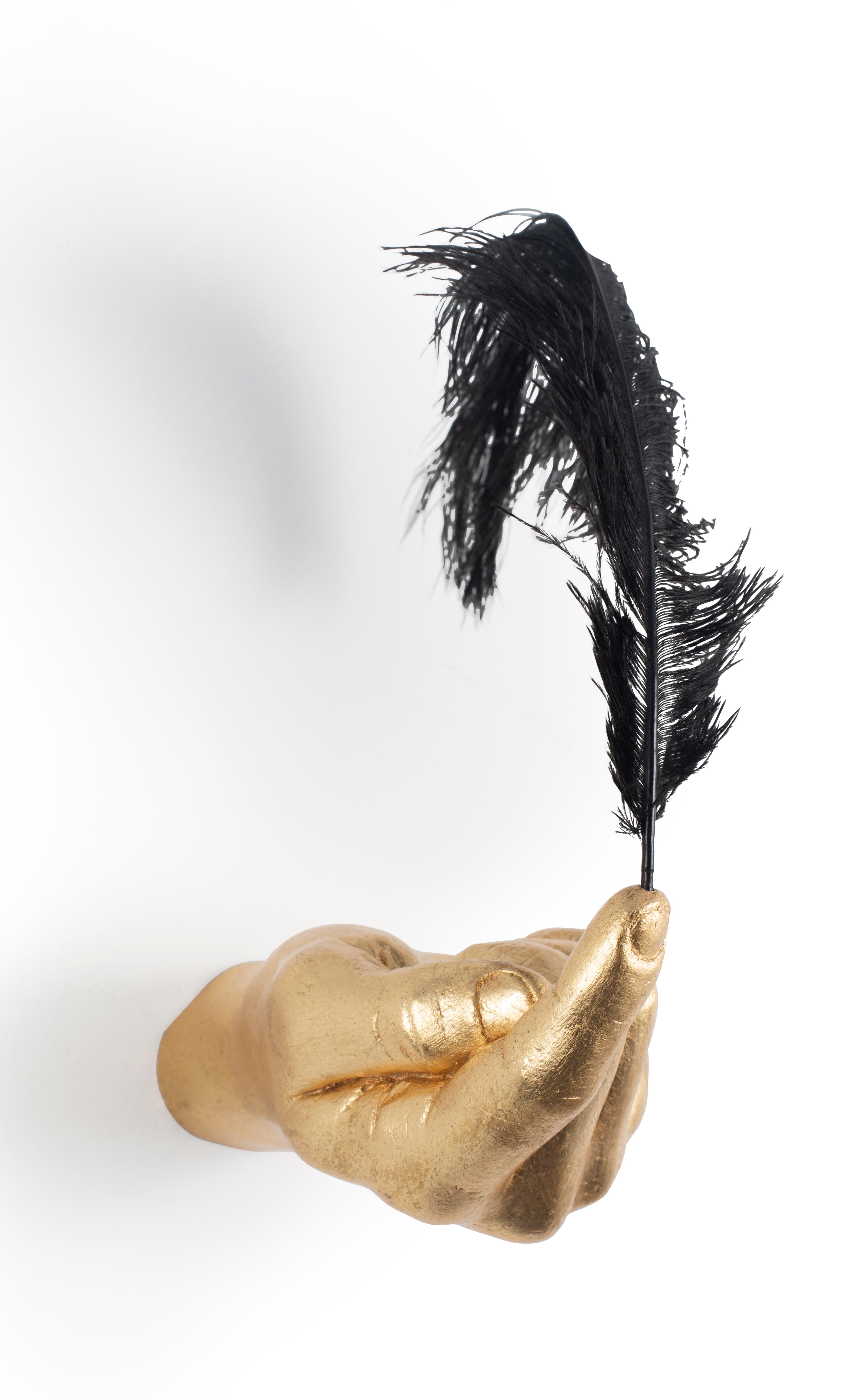 The Weight of Man in Olympus - Sculpture di Mattia Novello