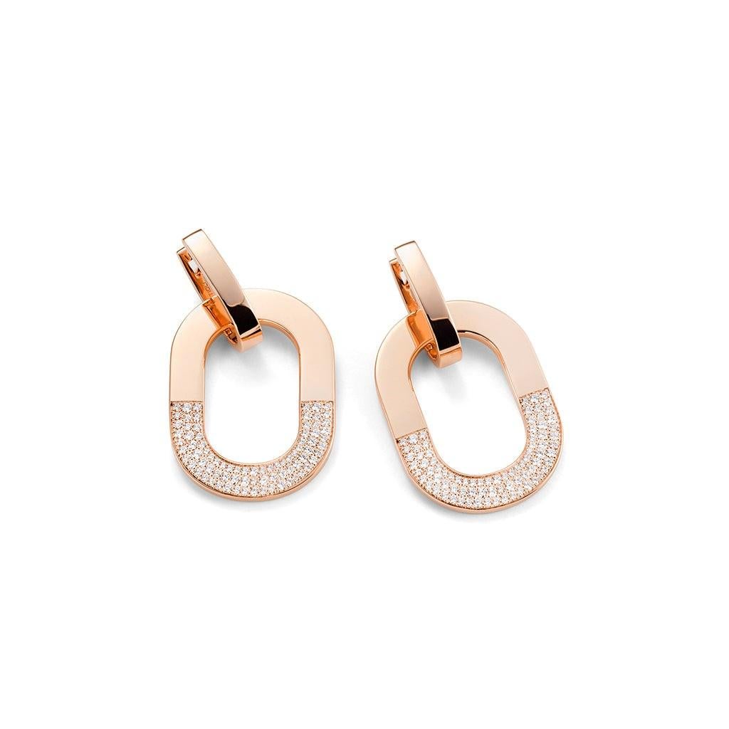 Mattioli Aruba  Boucles d'oreilles en or rose 18 carats en vente 3