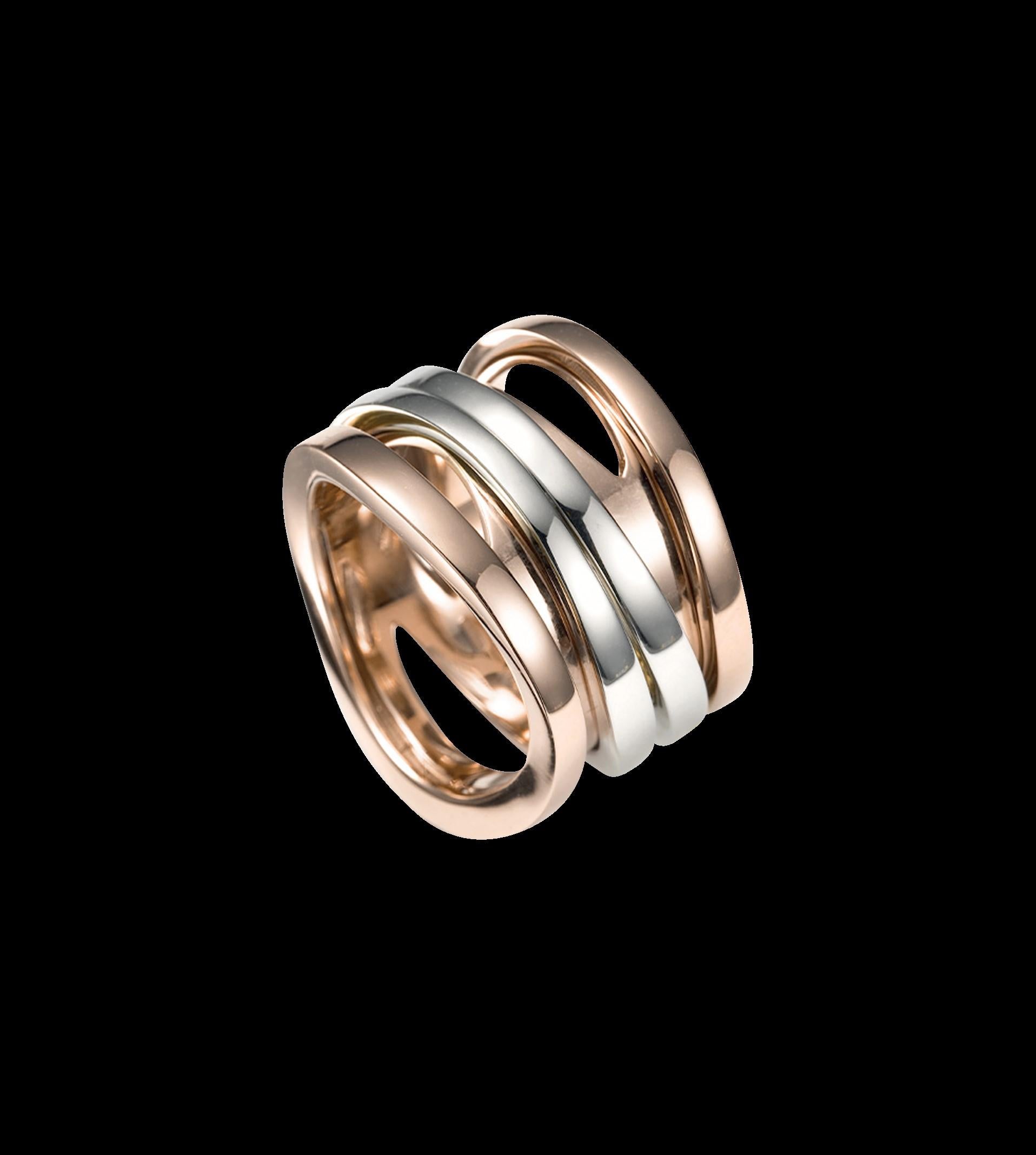 Collana a catena Model'S della collezione Aspis di Mattioli in oro rosa 18 carati in vendita 2