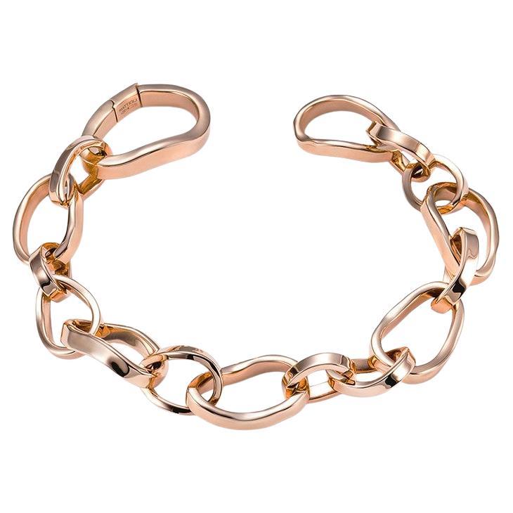 Mattioli Aspis Gocce Bracelet in 18k Rose Gold