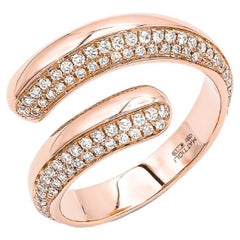 Mattioli Braun Diamanten Rose Gold  18 Karat Ring Hiroko Collection'S
