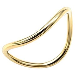 Mattioli Chips Contrarié Ring in 18k white gold and white diamonds