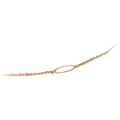 Collar Mattioli Chips Sautoir en Oro Rosa