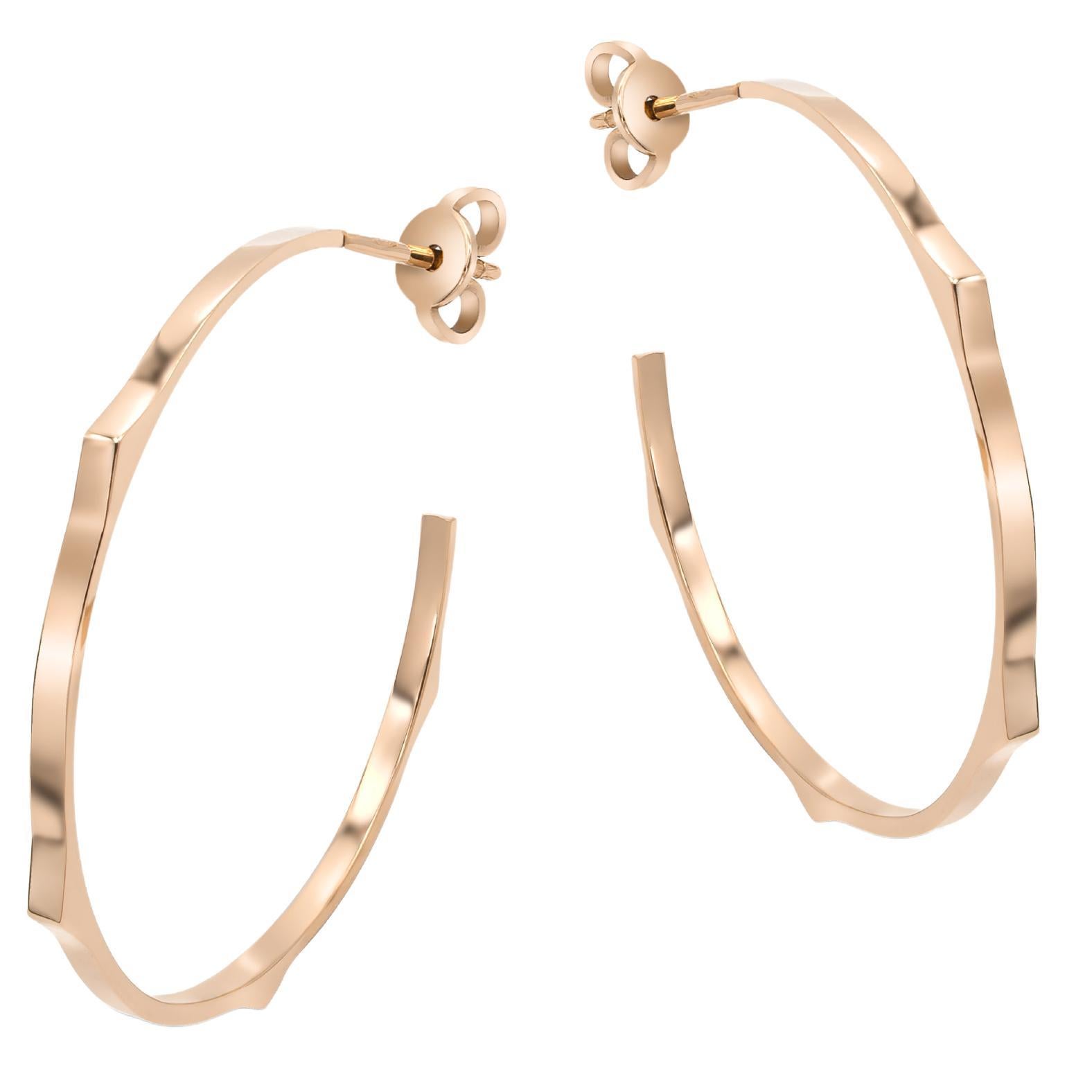 Mattioli Eve_r New Earrings in Rose Gold For Sale