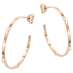 Mattioli Eve_r New Earrings in Rose Gold & Mother Of Pearl