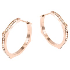 Mattioli Eve_r New Earrings in Rose Gold & White Diamonds