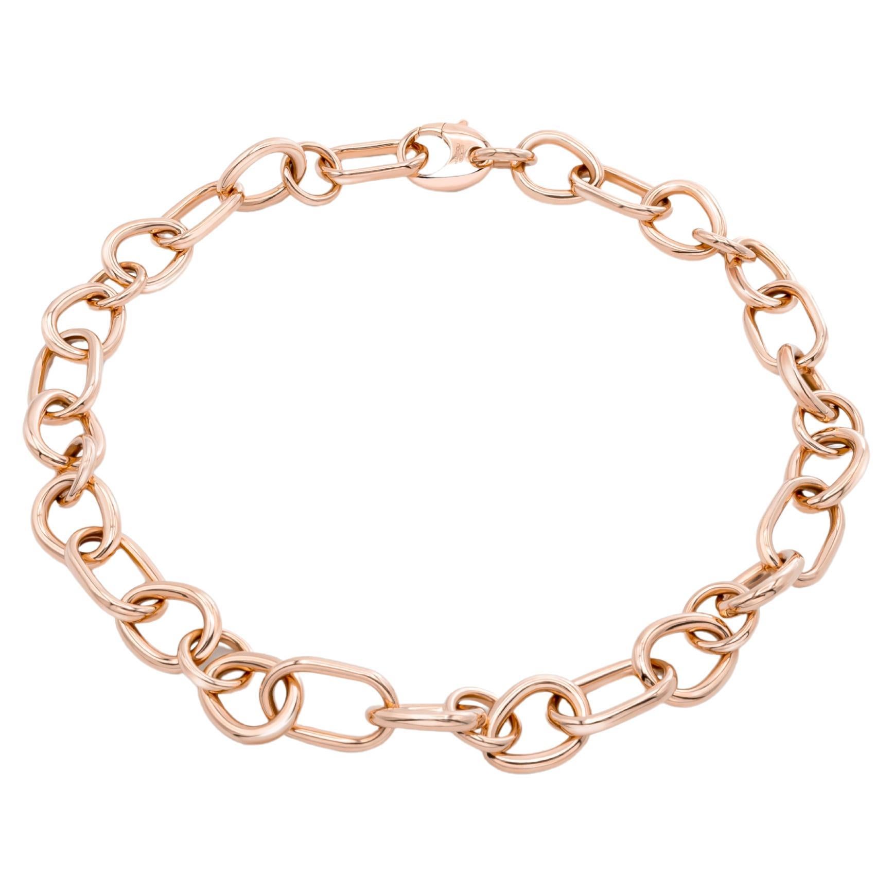 Mattioli Gocce Necklace in 18k Rose Gold For Sale