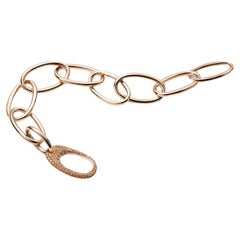 Mattioli Hiroko Collection Armband aus 18 Karat Roségold und braunen Diamanten