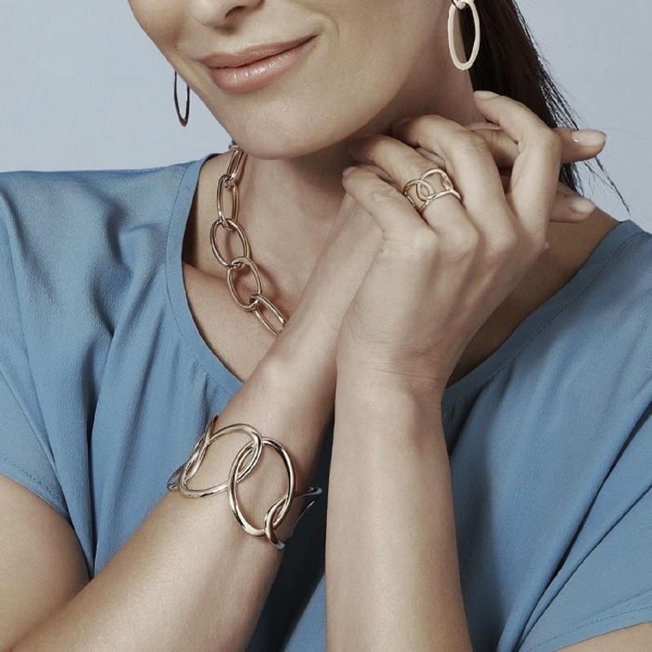Bracciale Collection'S di Mattioli in oro rosa 18k e diamanti bianchi in vendita 3