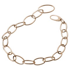 Collar Mattioli Colección Hiroko de oro rosa de 18 quilates y diamantes blancos