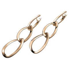 Mattioli  Hiroko Collection pendant earrings in 18k Rose Gold