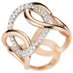 Mattioli Hiroko Diamond Ring in 18 Karat