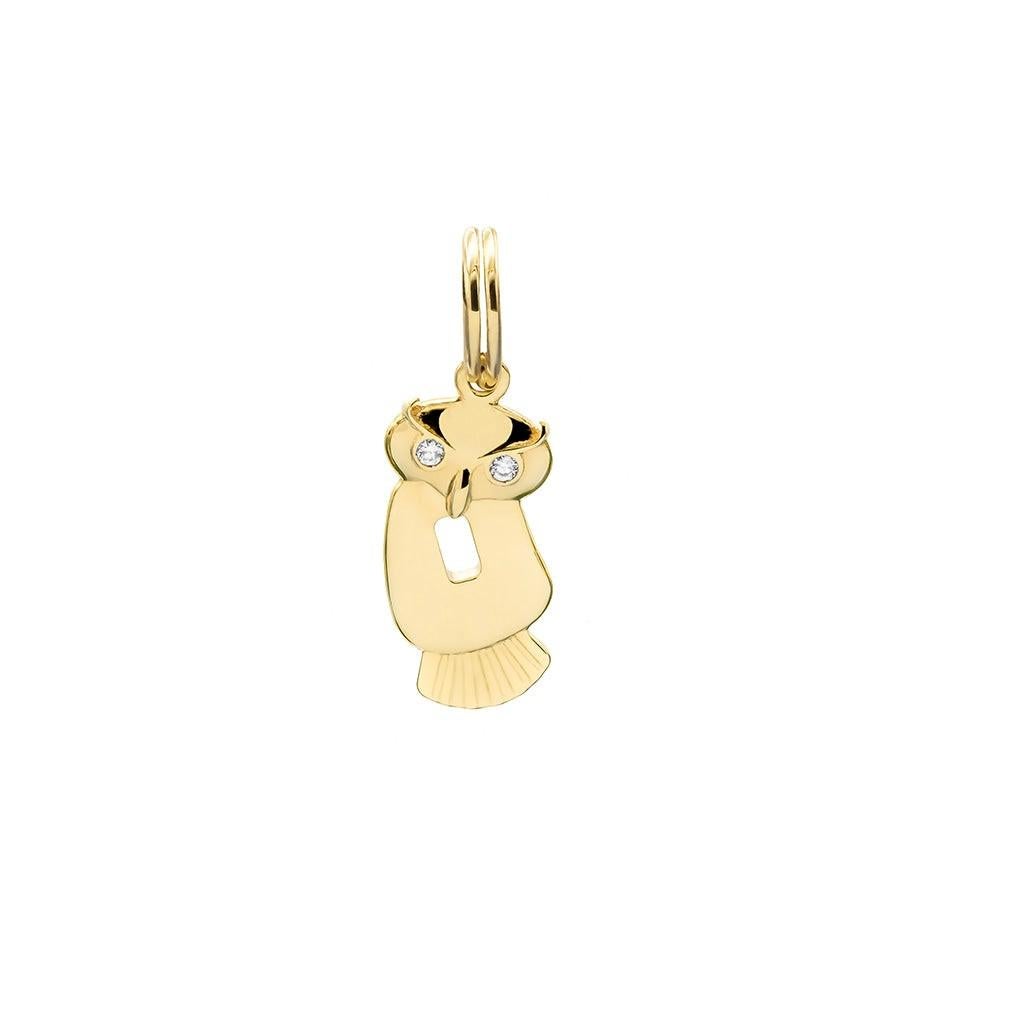 Mattioli Pendentifs de la collection Puzzle papillon en or jaune 18 carats et diamants en vente 5