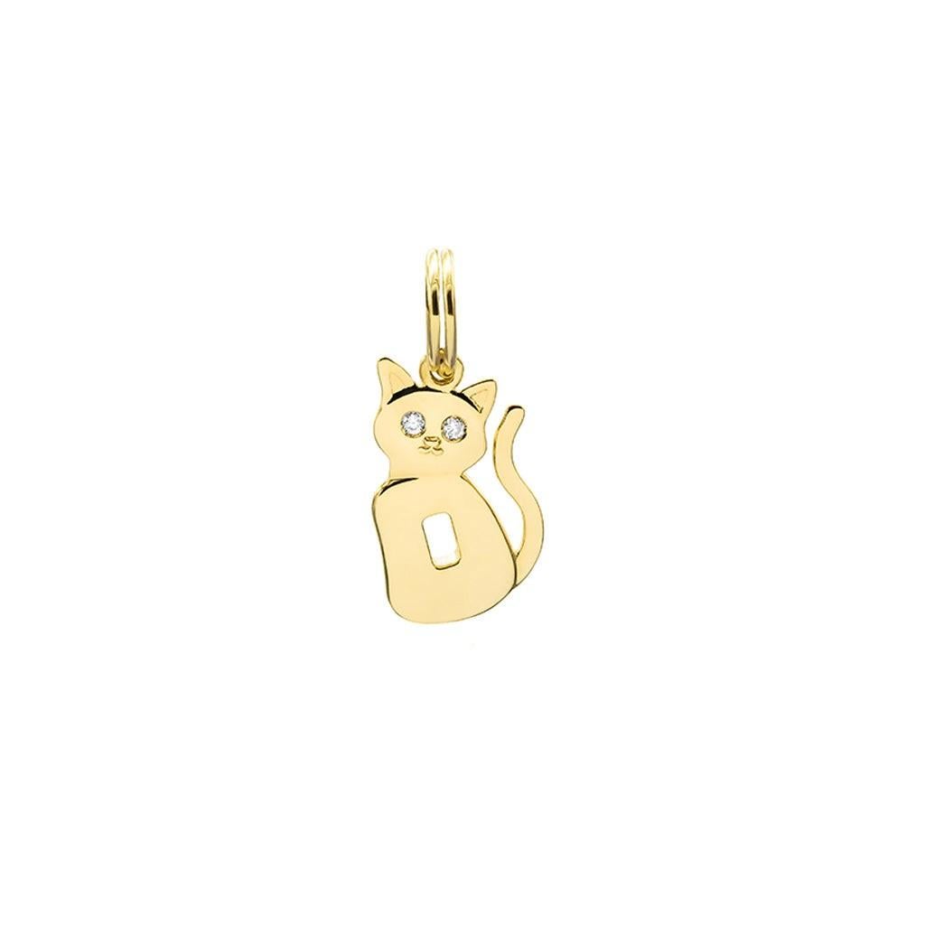 Mattioli Pendentifs de la collection Puzzle papillon en or jaune 18 carats et diamants en vente 2