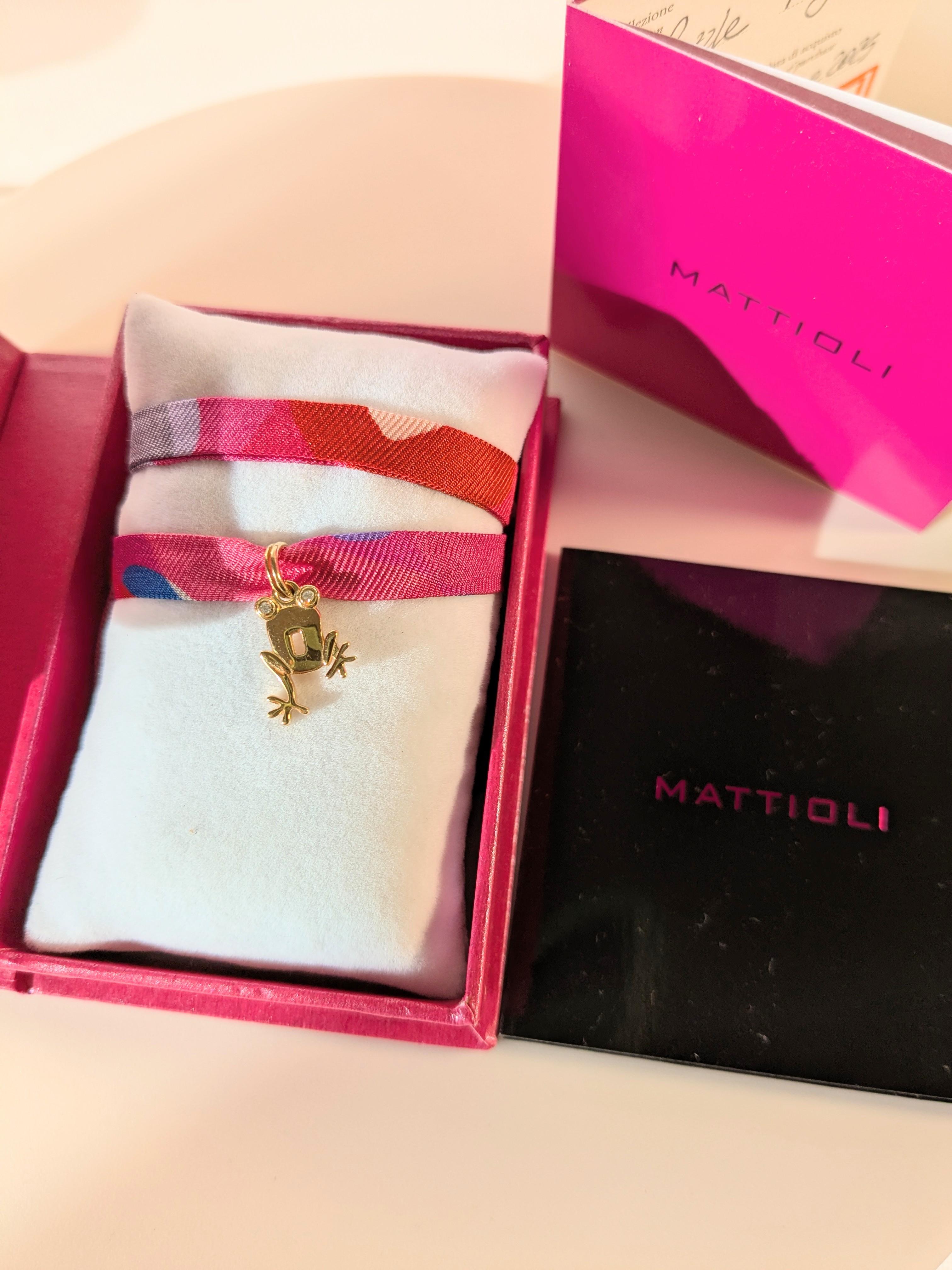 Mattioli Mini Puzzle Collection Ciondoli Rana Oro giallo 18k e diamanti in vendita 11