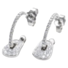 Orecchini Mini Puzzle di Mattioli in oro bianco e diamanti bianchi