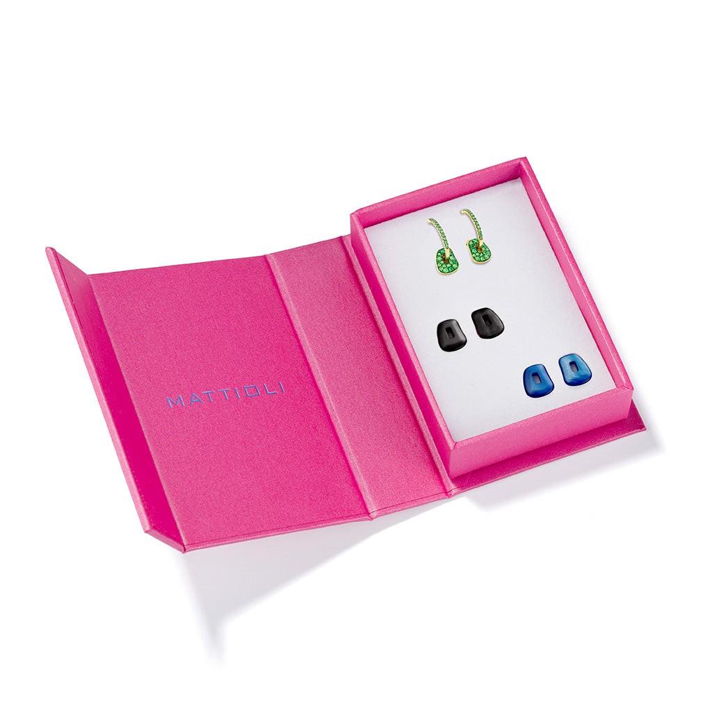 Orecchini Mini Puzzle Mono di Mattioli in oro rosa in vendita 14