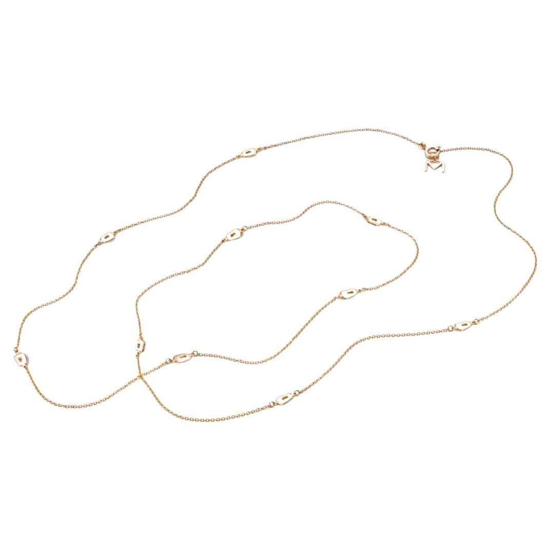 Collar Mini Puzzle Mattioli en Oro Rosa - 60 cm en venta