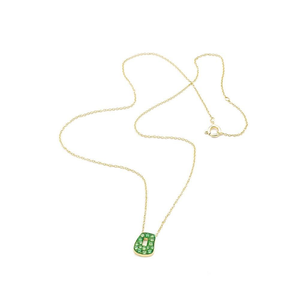 Contemporaneo Ciondolo Mini Puzzle di Mattioli in oro rosa e zaffiri rosa in vendita