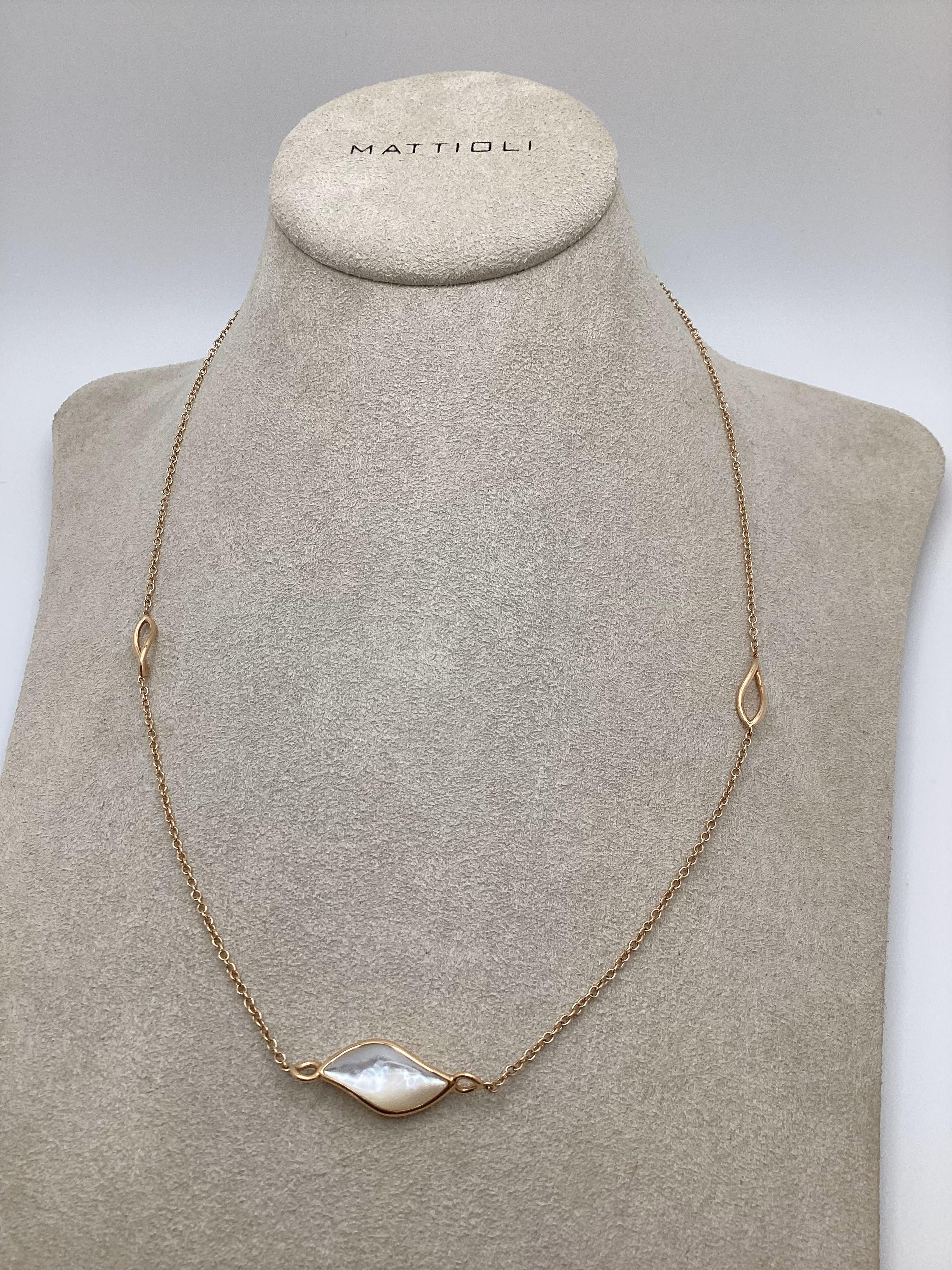 Women's Mattioli Navettes Necklace For Sale
