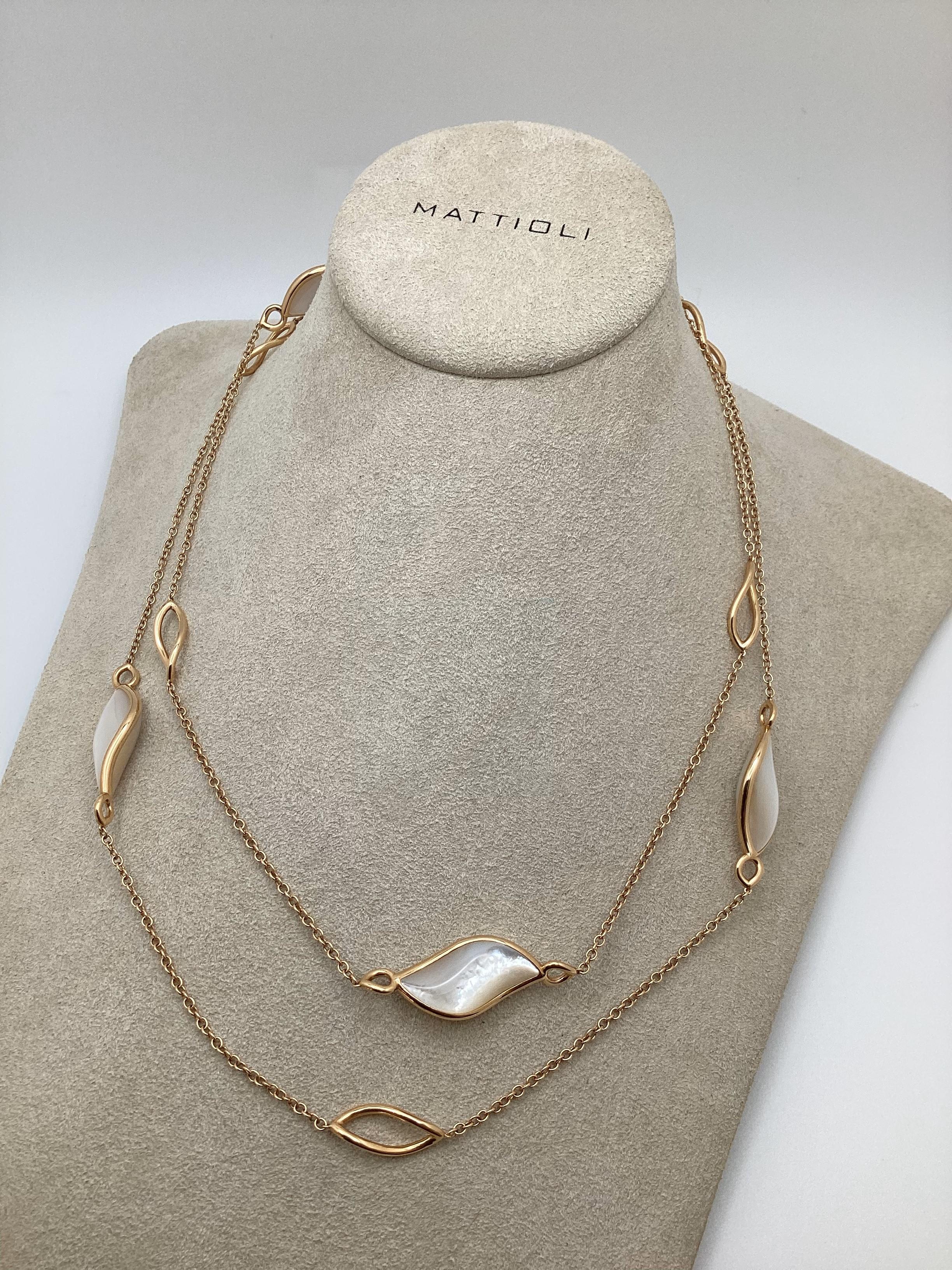 Mattioli Navettes Sautoir Necklace For Sale 2