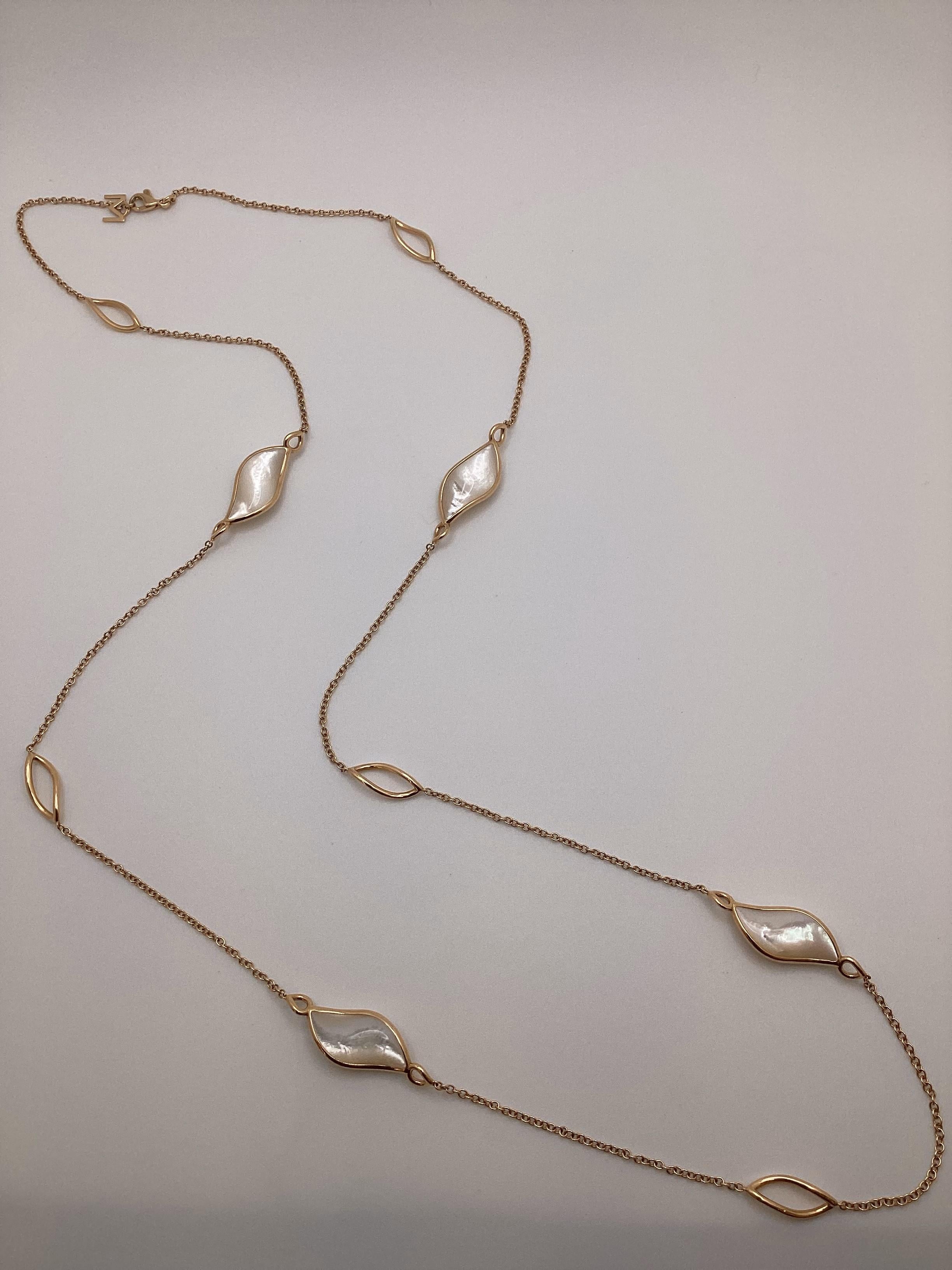 Mattioli Navettes Sautoir Necklace For Sale 5