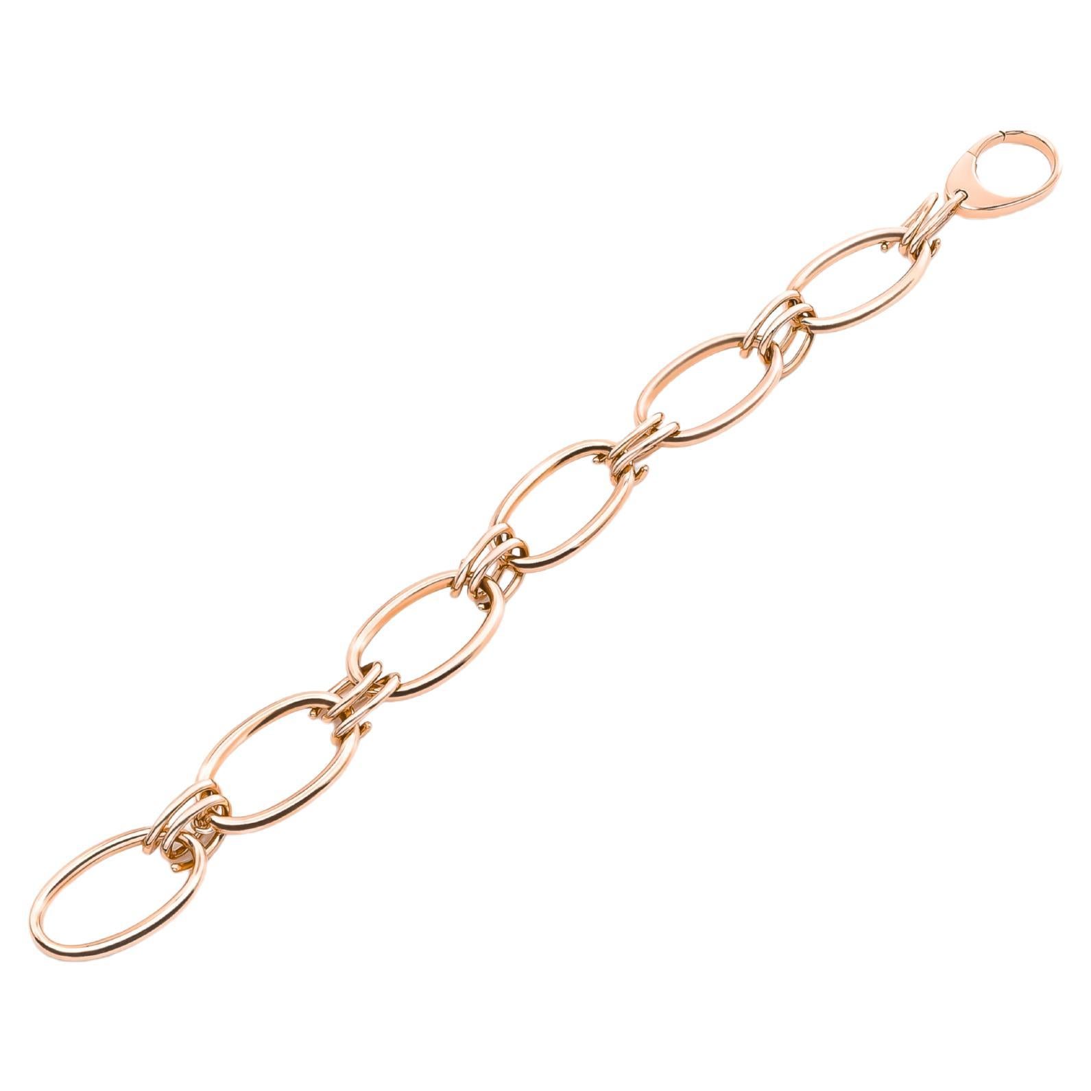 Mattioli New Legami Collection Bracelet in 18k Rose Gold For Sale
