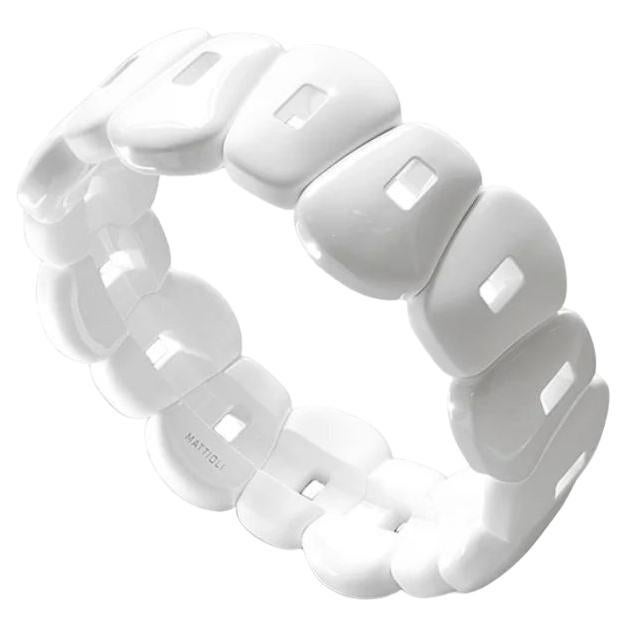 Contemporary Mattioli Puzzle Black Ceramic Collection For Sale
