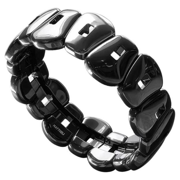 Mattioli Puzzle Black Ceramic Collection For Sale