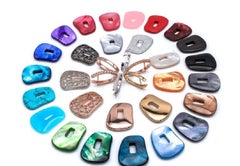 Mattioli Puzzle Collection 18 Karat Gold and Malachite Necklace