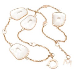 Mattioli Puzzle Collection 18 Karat in Rose Gold and Mother of Pearl Bracelet