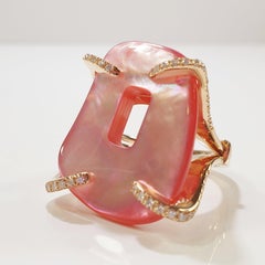 Mattioli Puzzle Collection 18 Karat Gold Ring with Diamonds