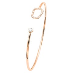 Mattioli Puzzle Collection S S Bracelet en or rose 18 carats avec diamants blancs