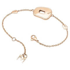 Mattioli Puzzle Collection Or rose 18k &  bracelet en céramique couleur or rose