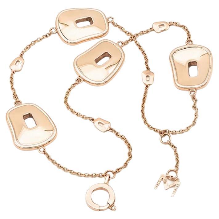 Mattioli Puzzle Collectional Bracelet en or rose 18 carats et céramique couleur or rose