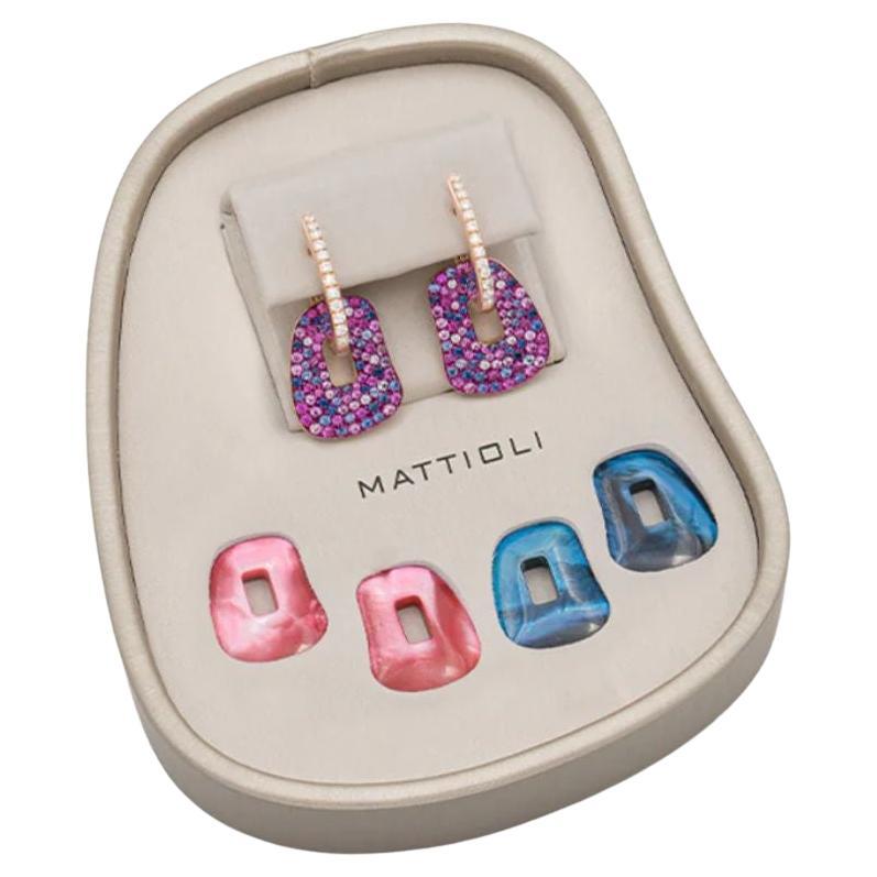 Mattioli Puzzle Collection Arlecchino Small earrings