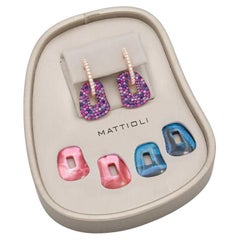 Mattioli Puzzle Collection Arlecchino Small earrings